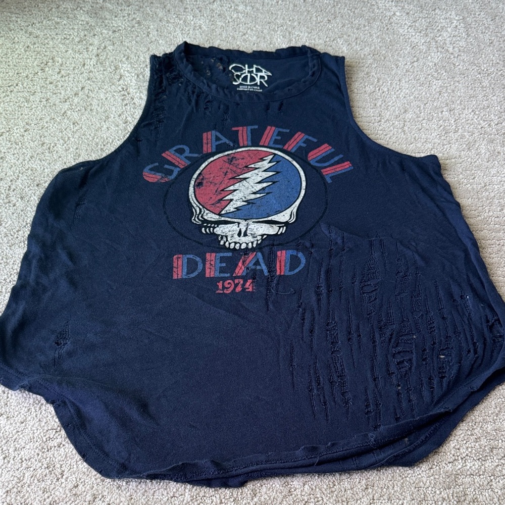 Grateful Dead Graphic Tank Top size L